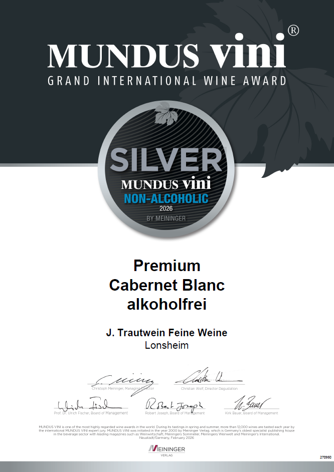 CARBERNET BLANC PREMIUM - Weingut J. Trautwein